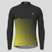 Gradient Triangle Men's LS Cycling Jersey - Black/Yellow