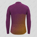 Gradient Triangle Men's LS Cycling Jersey - Purple/Mustard