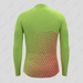 Gradient Triangle Men's LS Cycling Jersey -Green/Guava