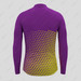 Gradient Triangle Men's LS Cycling Jersey - Purple/Yellow