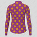 Women's  Polka Dots LS Cycling Jersey - Mustard