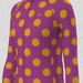 Women's  Polka Dots LS Cycling Jersey - Mustard
