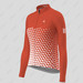 Women's Gradient Triangle LS Cycling Jersey - Brick