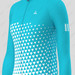 Women's Gradient Triangle LS Cycling Jersey - Light Blue