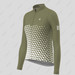 Women's Gradient Triangle LS Cycling Jersey - Olive