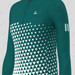 Women's Gradient Triangle LS Cycling Jersey - Dark Green