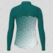 Women's Gradient Triangle LS Cycling Jersey - Dark Green
