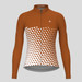 Women's Gradient Triangle LS Cycling Jersey - Brown