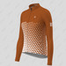 Women's Gradient Triangle LS Cycling Jersey - Brown