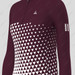 Women's Gradient Triangle LS Cycling Jersey - Claret