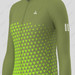 Women's Gradient Triangle LS Cycling Jersey - Olive/Green
