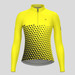 Women's Gradient Triangle LS Cycling Jersey - Yellow