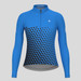 Women's Gradient Triangle LS Cycling Jersey - Blue