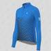 Women's Gradient Triangle LS Cycling Jersey - Blue