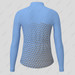Women's Gradient Triangle LS Cycling Jersey - Gray/Blue