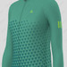 Women's Gradient Triangle LS Cycling Jersey - Green
