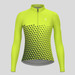 Women's Gradient Triangle LS Cycling Jersey - Green/Black
