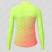 Women's Gradient Triangle LS Cycling Jersey - Green/Guava