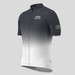 Bike Forever Gradient Dots Men's Cycling Jersey - Graphite
