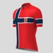 Norway Team Themed Men's Cycling Jersey