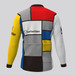 La Vie Claire Men's Long Sleeve Retro Cycling Jersey