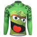 Oscar The Grouch Sesame Street Long Sleeve Cycling Jersey