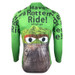 Oscar The Grouch Sesame Street Long Sleeve Cycling Jersey