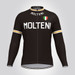 Retro Molteni Arcore Long Sleeve Men's Cycling Jersey Black