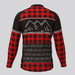 FC Classic Lumberjack Long sleeve Men's Cycling Jersey Red Black FC Classic Lumberjack Long sleeve Men's Cycling Jersey Red Black