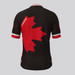 Canada Maple leaf  Men's Cycling Jersey Black Red Canada Maple leaf  Men's Cycling Jersey Black Red