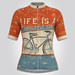 Life is a Beautiful Ride Women's LS Cycling Jersey 1