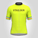 High Visibility Italian Men's Cycling Jersey High Visibility Italian Men's Cycling Jersey