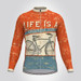 Life is a Beautiful Ride Men's LS Cycling Jersey 1