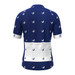 White Swallow Themed Men Cycling Jersey