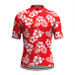 Men'S Hawaiian Cycling Jersey - Red Men'S Hawaiian Cycling Jersey - Red