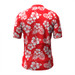Men'S Hawaiian Cycling Jersey - Red Men'S Hawaiian Cycling Jersey - Red