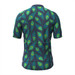 Men's Allover Peafowl Feather Print Cycling Jersey