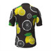 Men's Fruit Print Cycling Jersey - Lemon