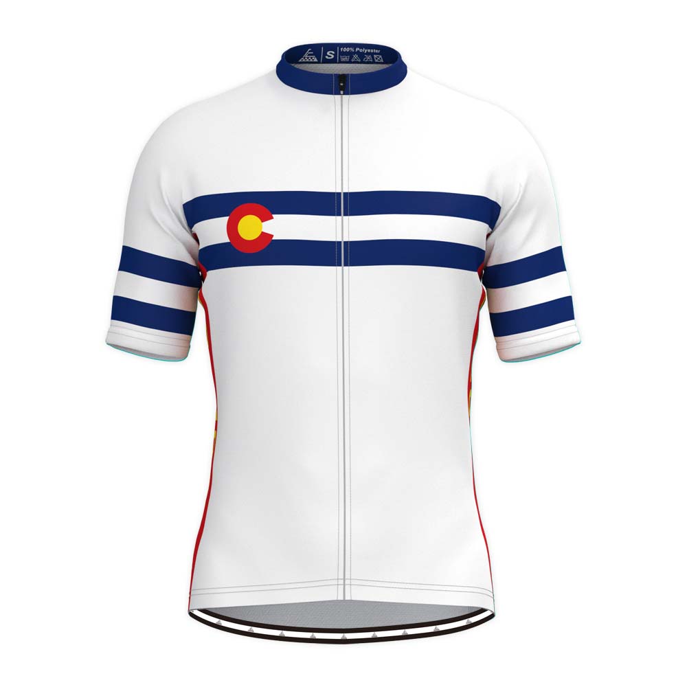 Colorado State Themed Bike Jersey - Rocky Mountain Wilderness Jersey