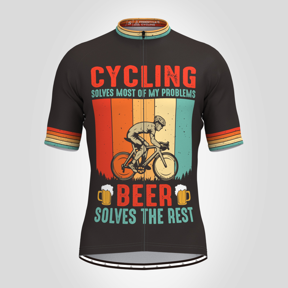 Bikes & Beers Riding Club Men's Cycling Jersey