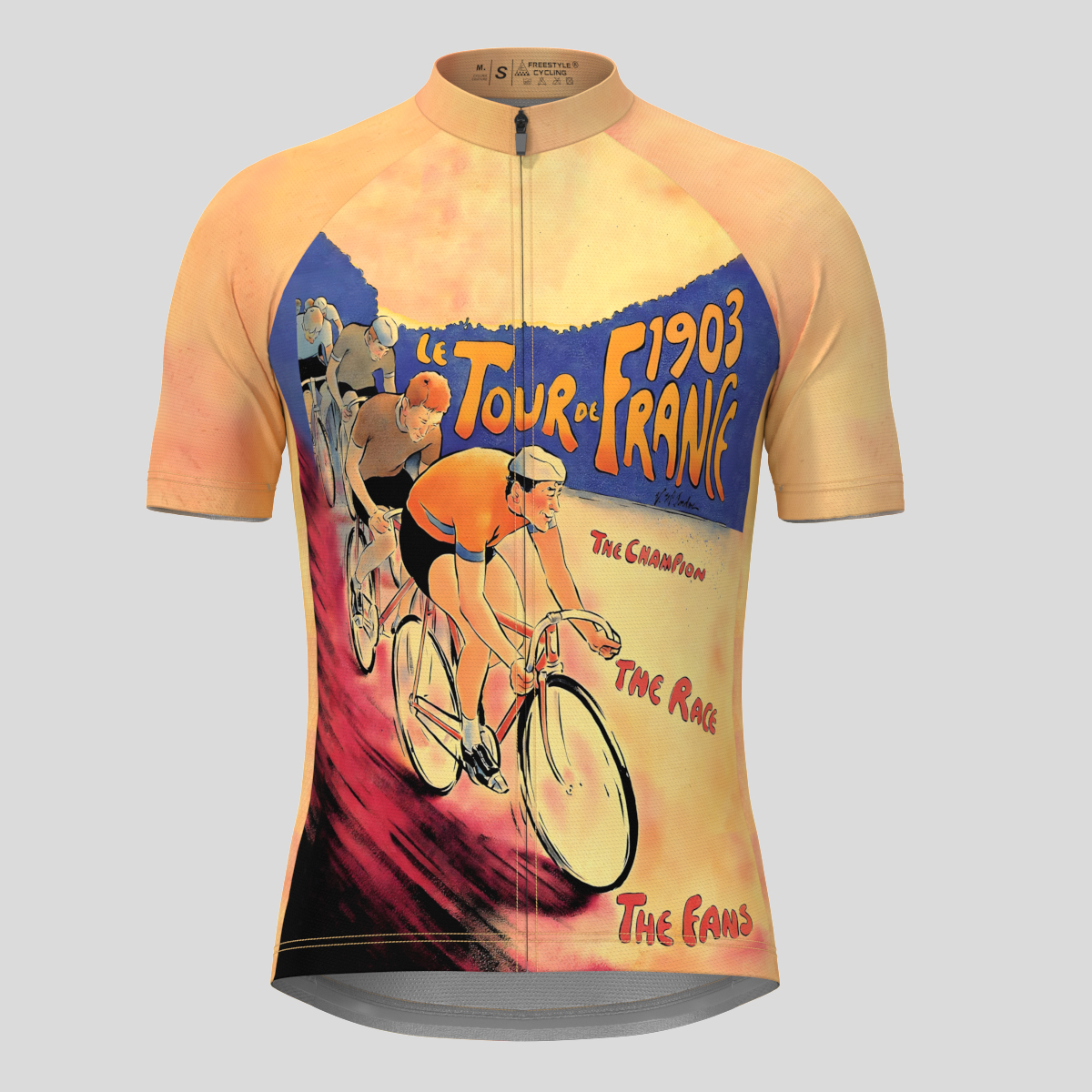 Retro France Cycling Event 1903 Men's Cycling Jersey