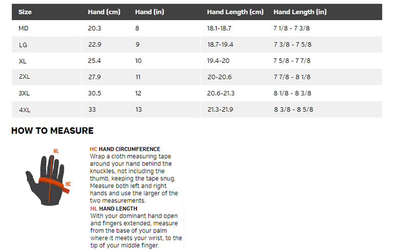 Fox Racing Hat Size Chart