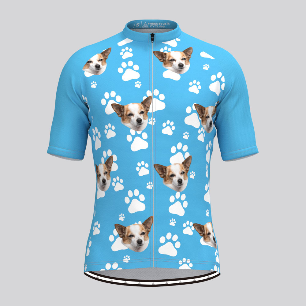 Custom Pet Face Cycling Jersey