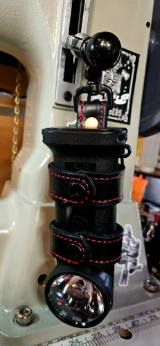 Inverted light holder