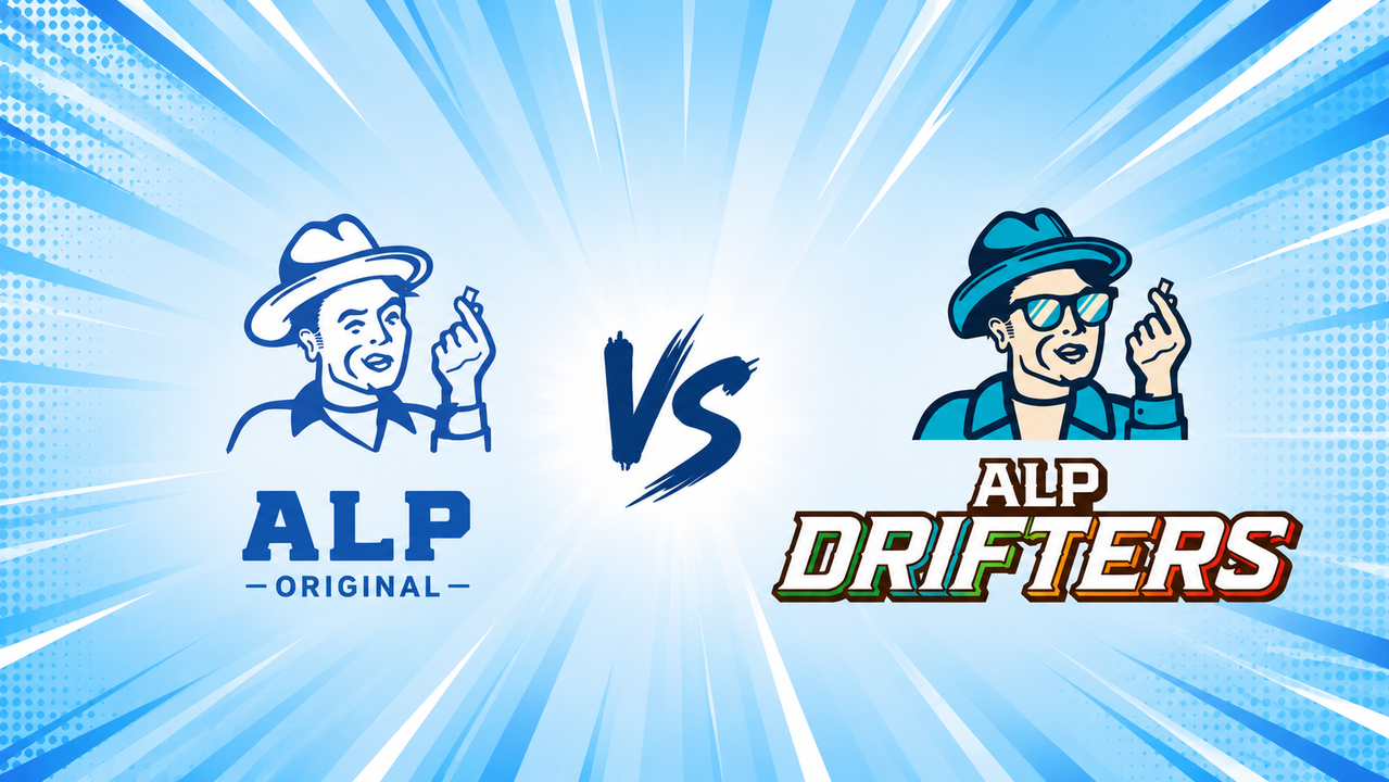 Alp Drifters versus Original Alp Pouches