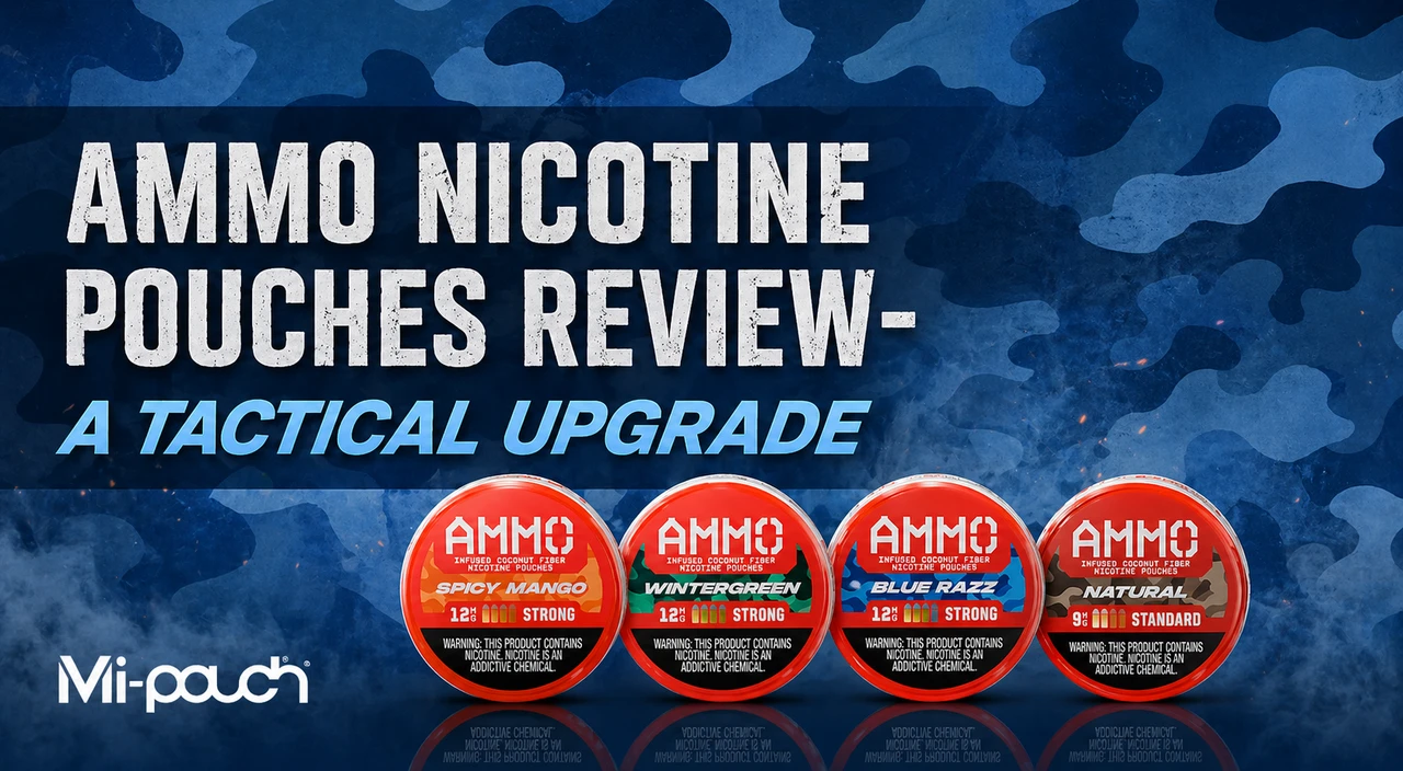 Ammo Nicotine Pouches: A Tactical Upgrade for Adult Nicotine Consumers