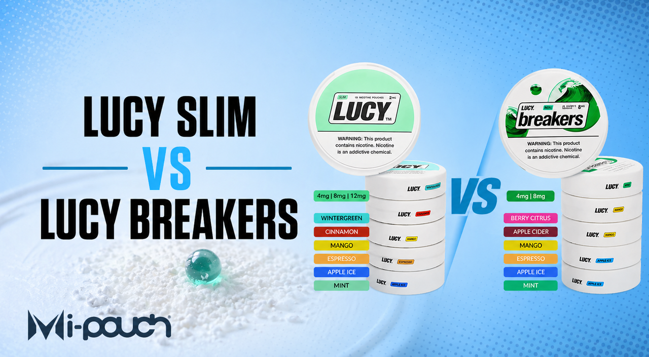 Lucy Slim versus Lucy Breakers Pouches