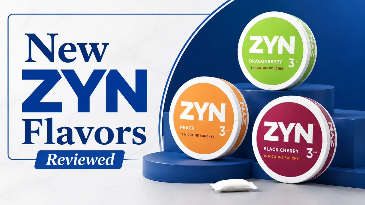 Three New ZYN Flavors: Peach, Black Cherry and Dragonberry Reviewed