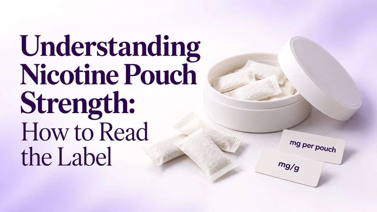 Understanding Nicotine Pouch Strength: How to Read the Label 