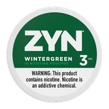 Zyn wintergreen nicotine pouch 3mg